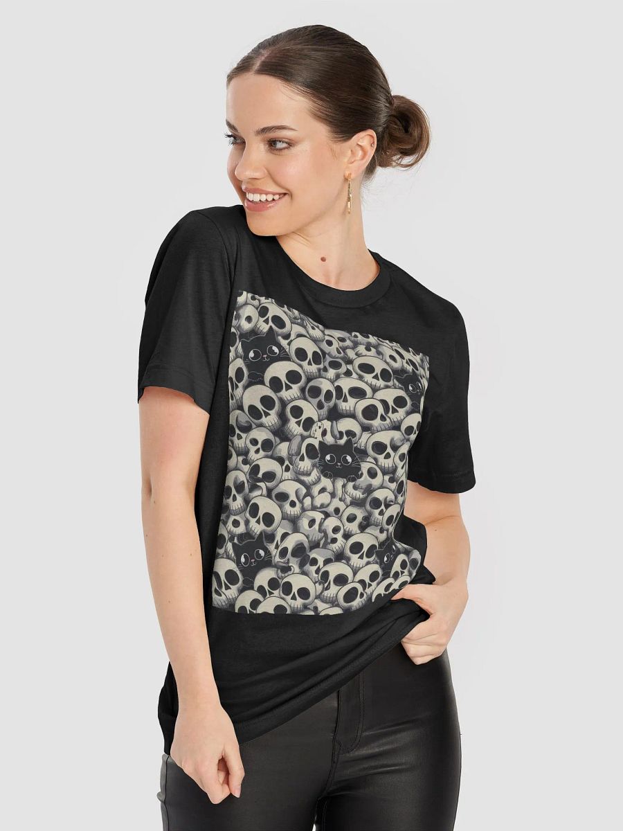 Skull and Cat Cluster T-Shirt product image (18)