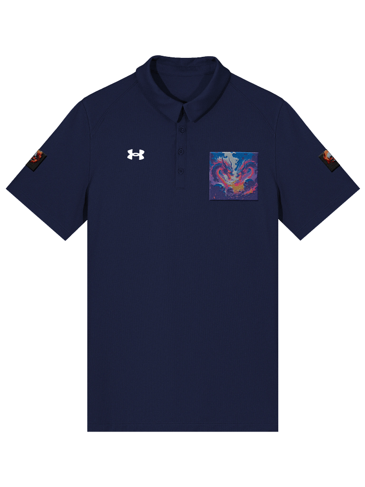 Dragon Duel Men's Polo Shirt product image (1)
