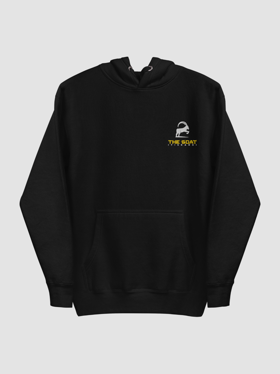 GOAT HOODIE WITH STITCHED LETTERS product image (3)