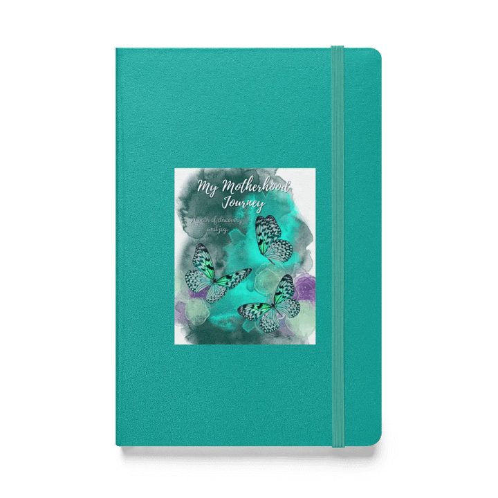 Motherhood Journey Hardcover Notebook mothersday gift for younger moms product image (1)