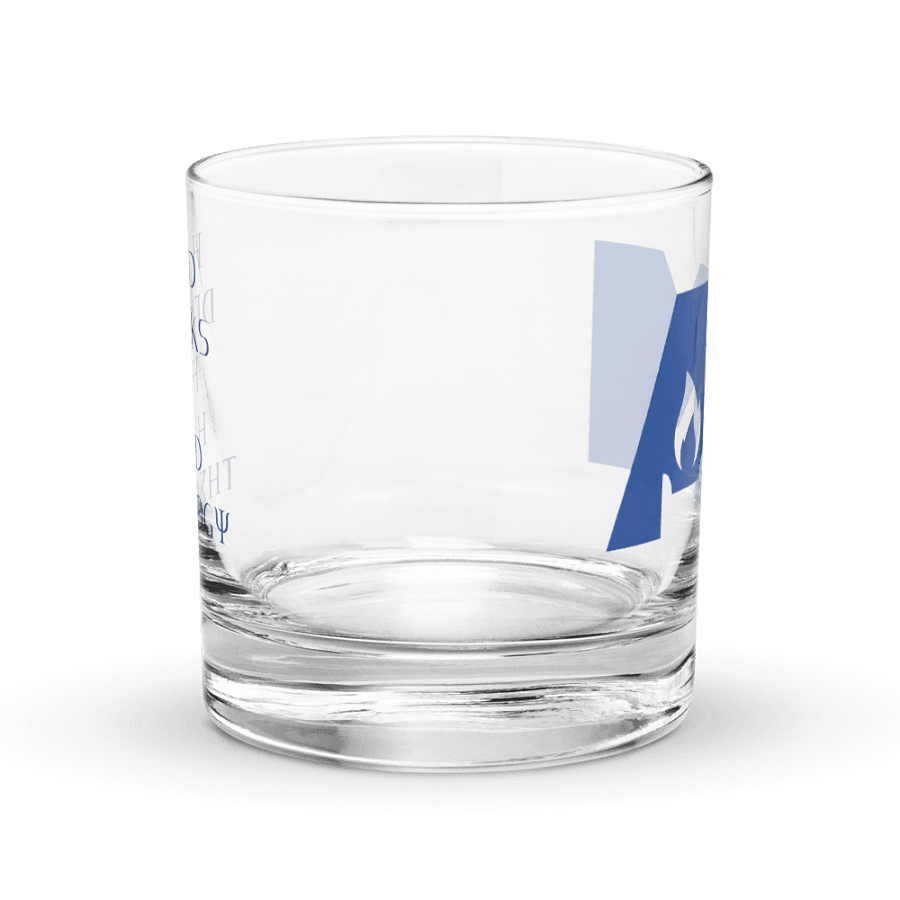 Hard Drinks for Hard Theology Whiskey Glass product image (4)