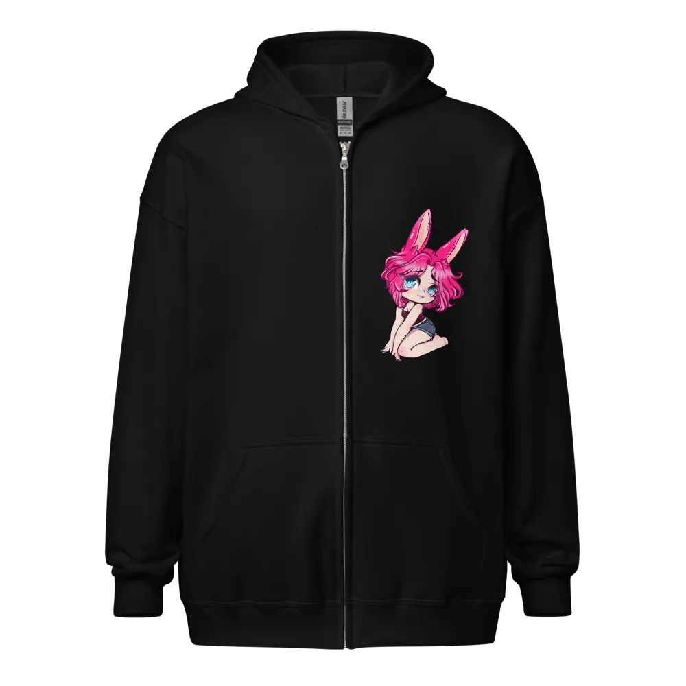 Bun Chibi Zip Hoodie product image (1)