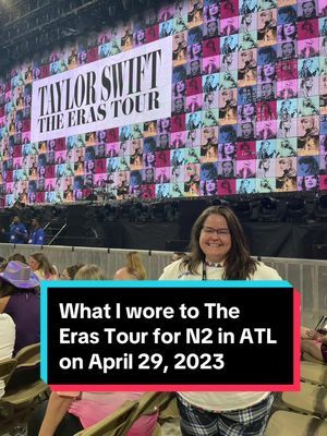 What I wore to Taylor Swift: The Eras Tour on Night 2 of Atlanta on April 29, 2023. I made the shirt with a plain white tee and fabric markers and i bought the pajama pants. #TSTheErasTouronTikTok 