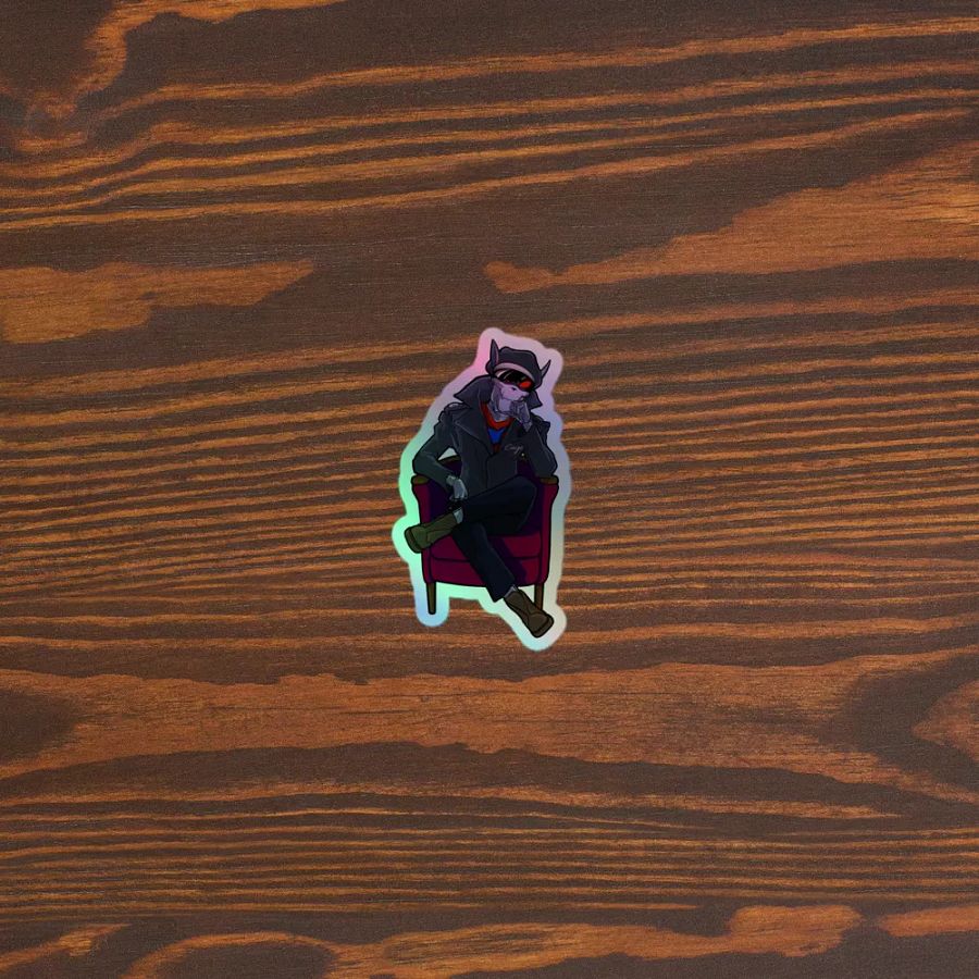 Movie Cage Holographic Sticker product image (5)