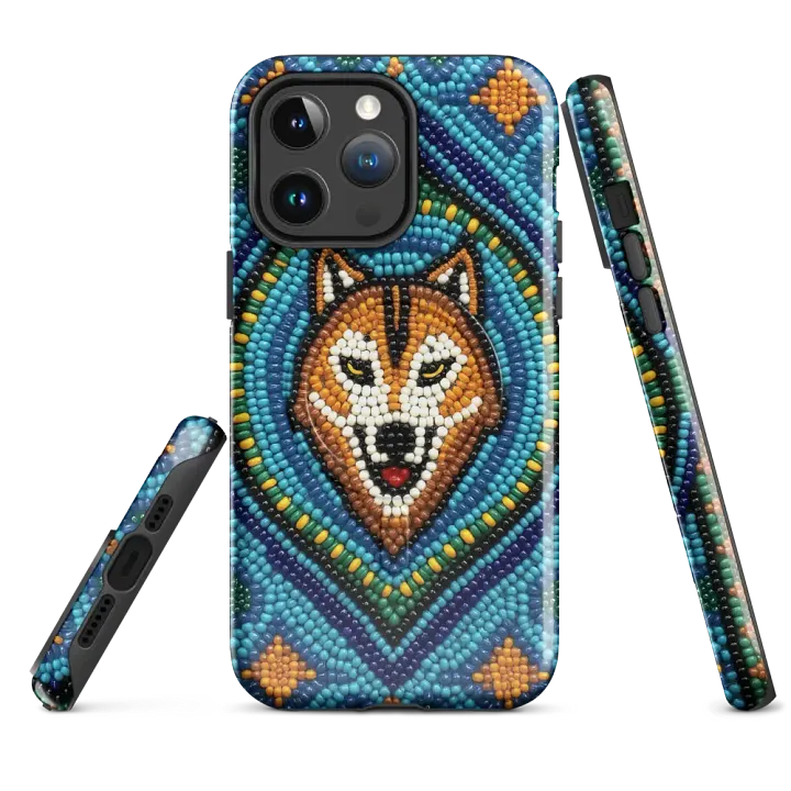 Spirit Wolf Faux-Beaded iPhone® Case product image (4)