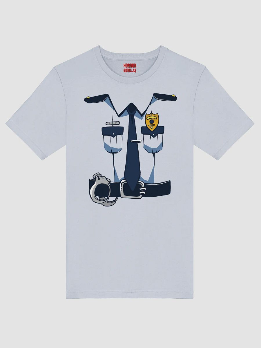 Cop Police Halloween Costume Funny T-Shirt product image (1)