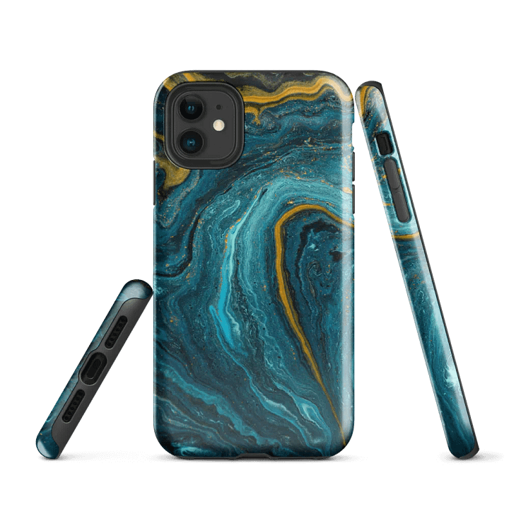 Enchanted Ocean Swirl - Iphone case product image (1)