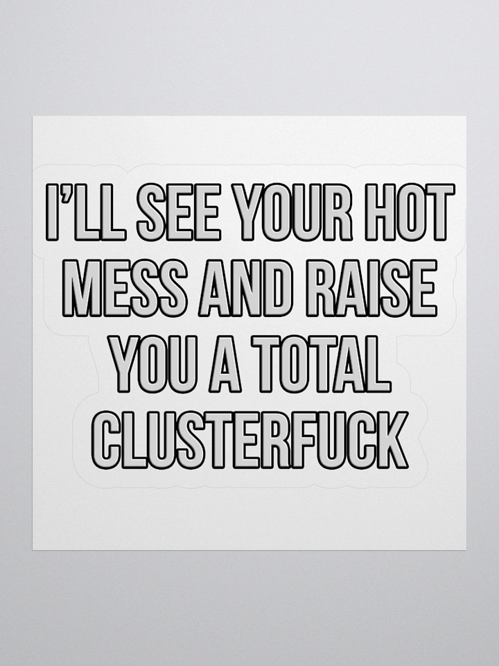nope snark - raise sticker product image (1)
