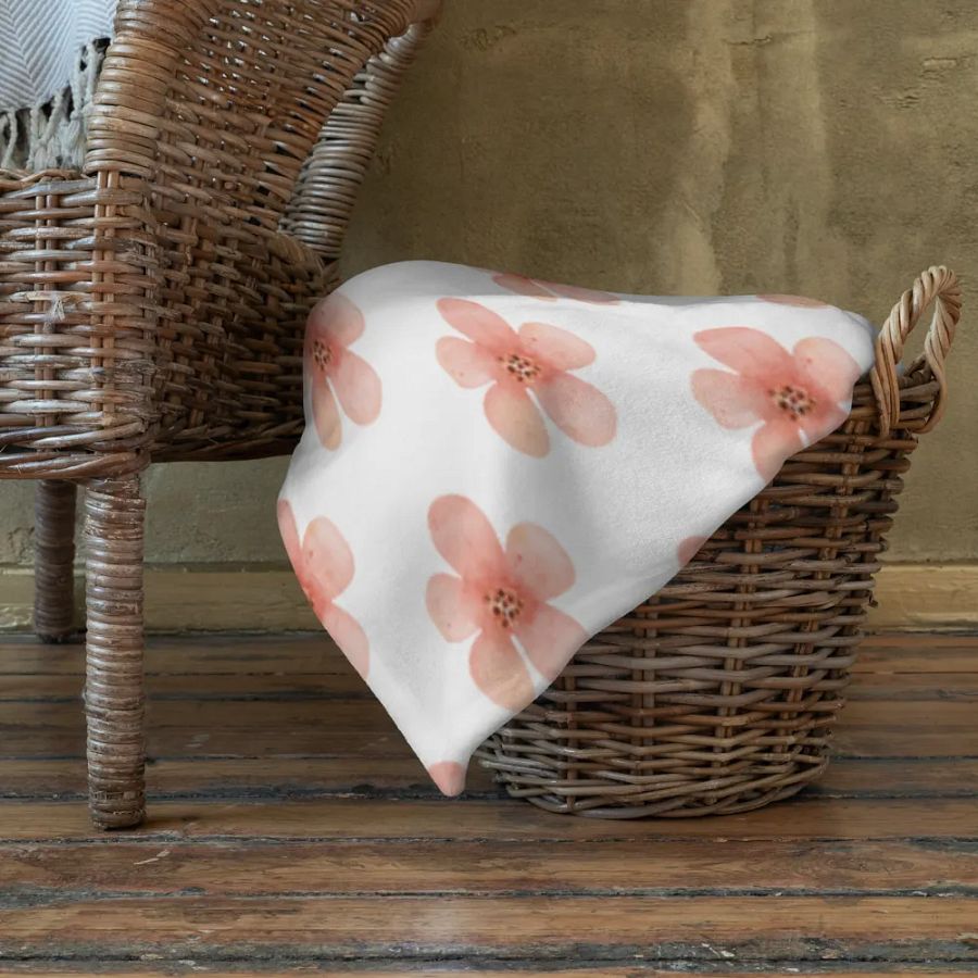 Blossom Bliss Throw Blanket product image (22)