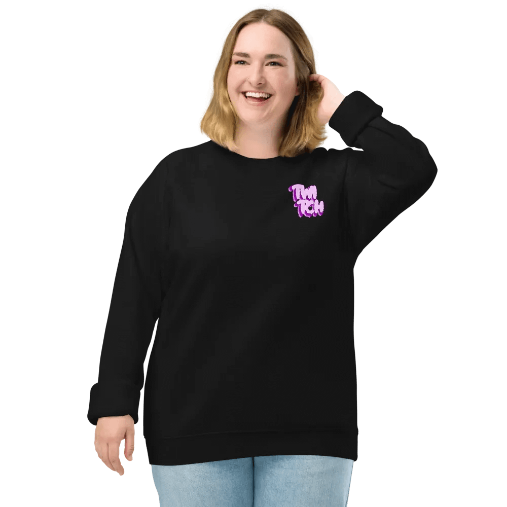 White Stinkrot Twitch Crew Neck product image (3)