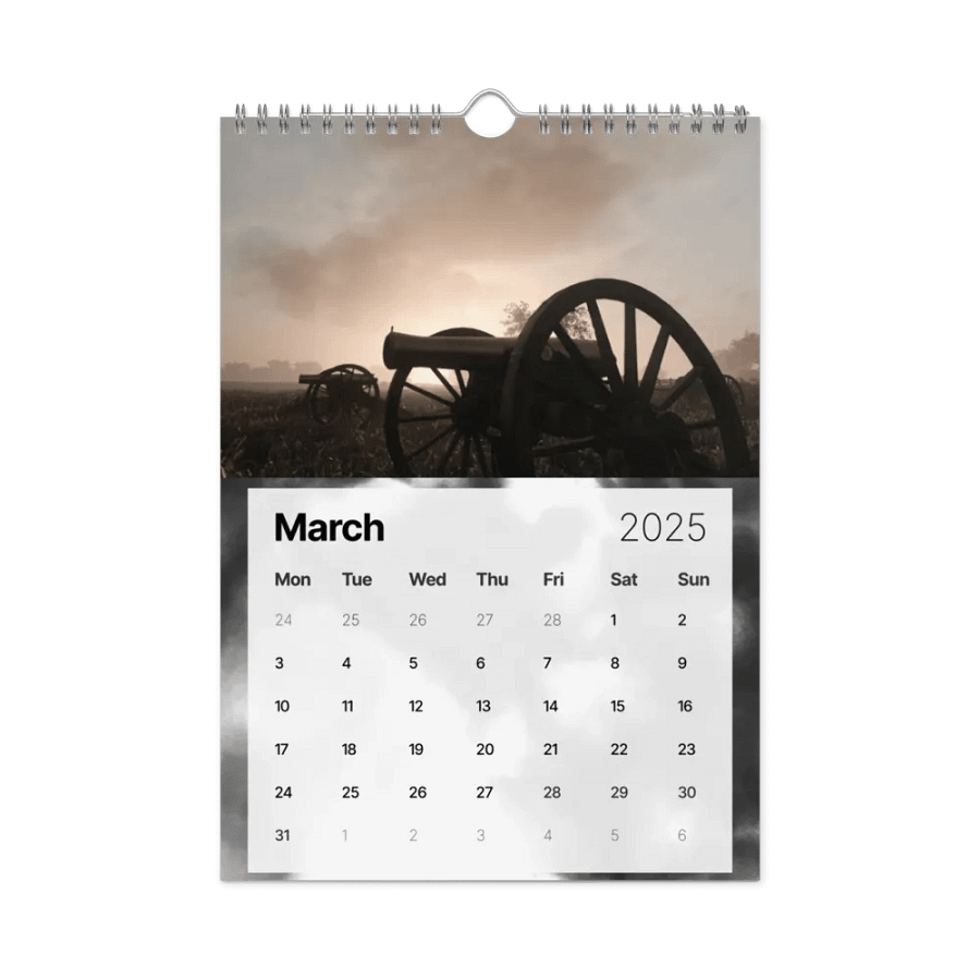 War of Rights 2025 Calendar product image (4)