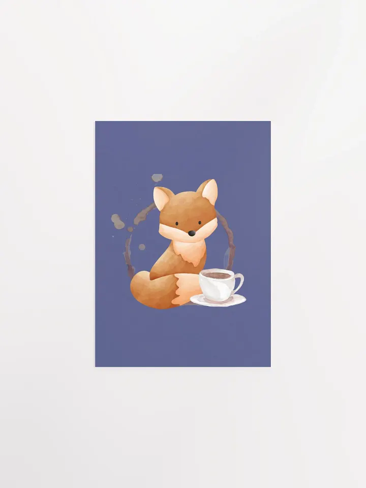 Coffee with Peach | Poster product image (1)