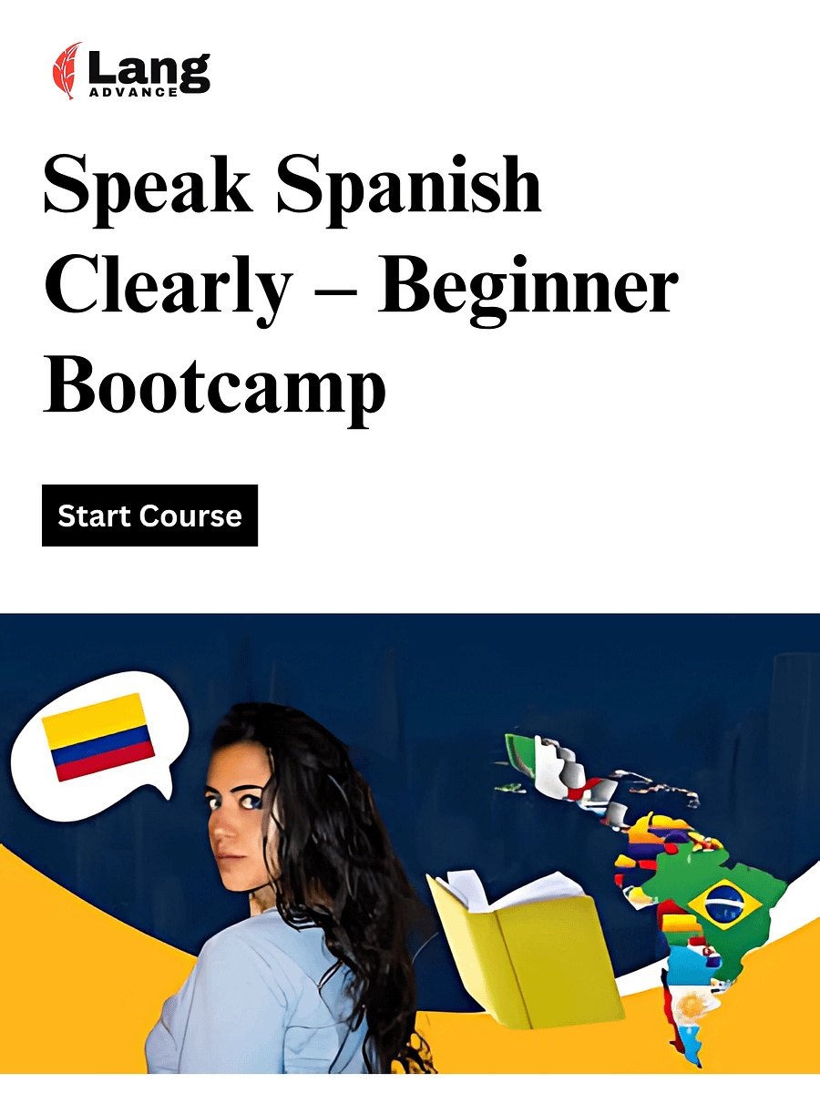 Spanish for beginners: pronunciation bootcamp! product image (1)