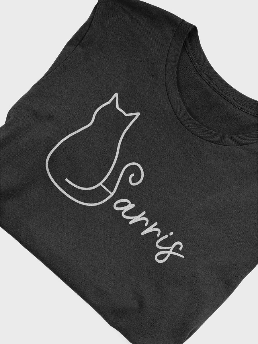 CAT SILHOUETTE HARRIS UNISEX T-SHIRT product image (4)