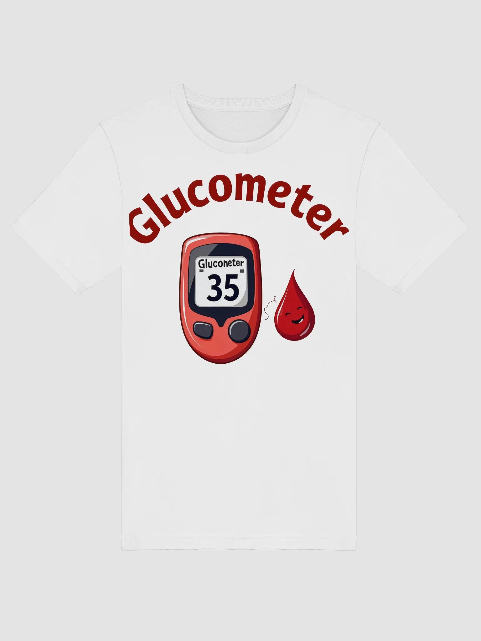 Sweet Glucose Smiles T-Shirt product image (48)