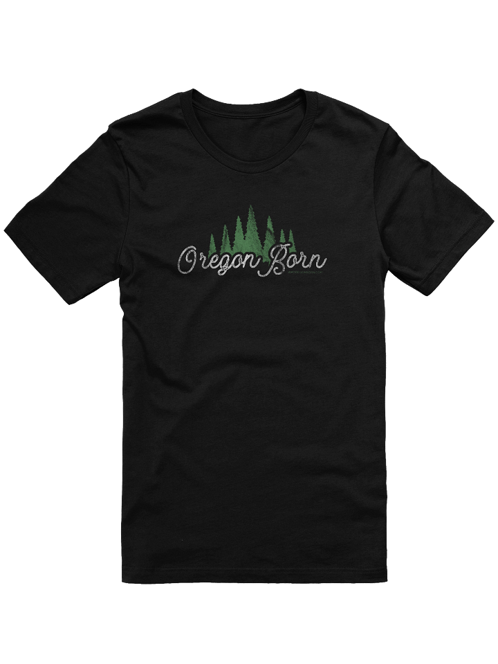 Oregon Born with Trees T-Shirt product image (1)