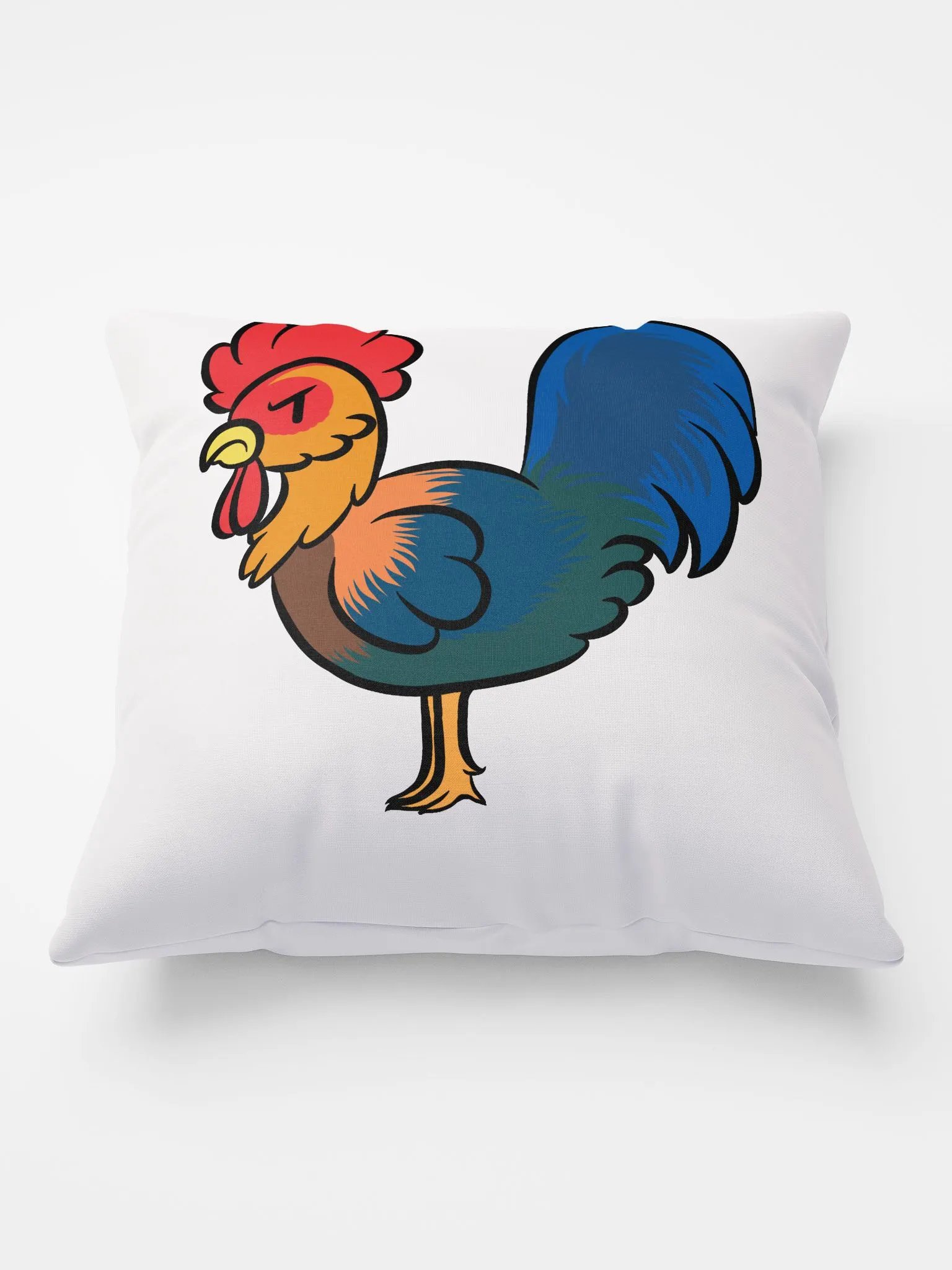 Angry Rooster Throw Pillow product image (2)