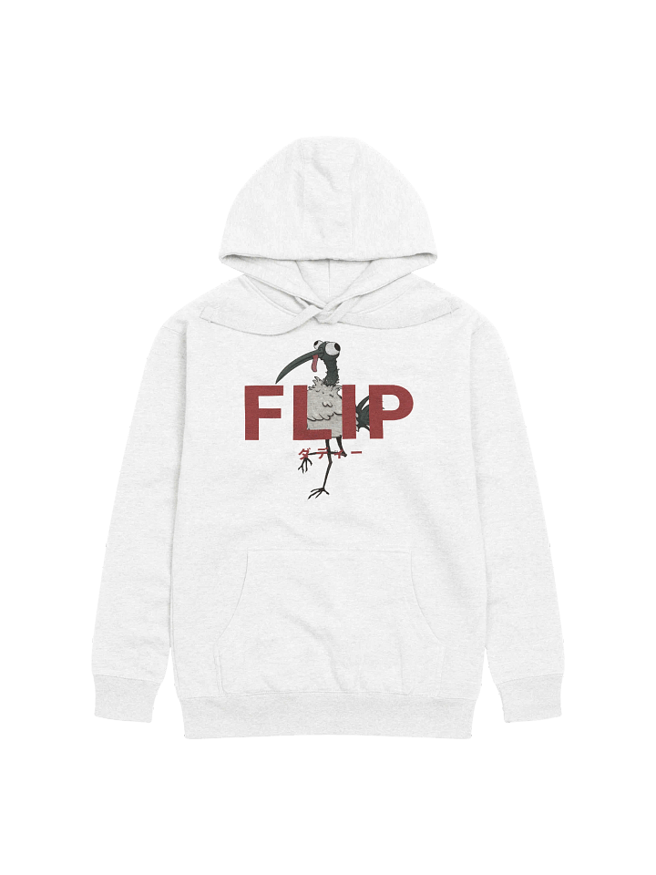 Flip & Bin Chicken Hoodie (Red Text) product image (7)