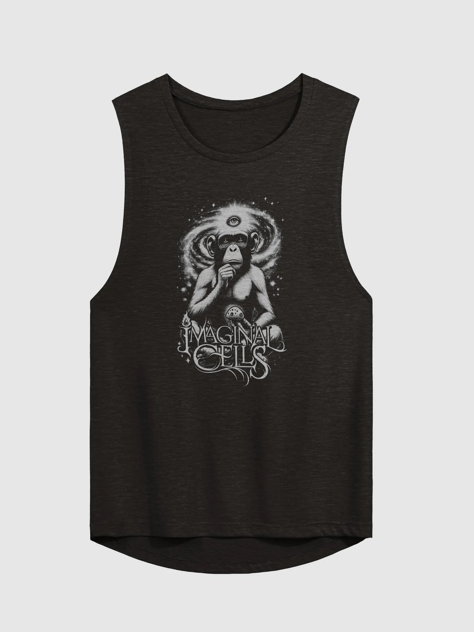 Imaginal Cells Enlightened Chimp Flowy Muscle Tank product image (1)