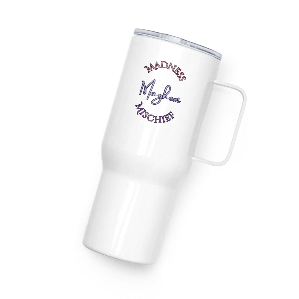 Madness/Mischief/Mayhem Travel Mug product image (4)