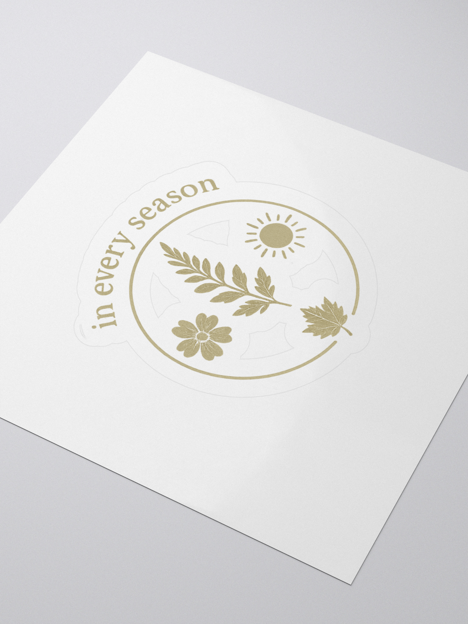 Tori Morii "In Every Season" Evergreen Sticker product image (3)