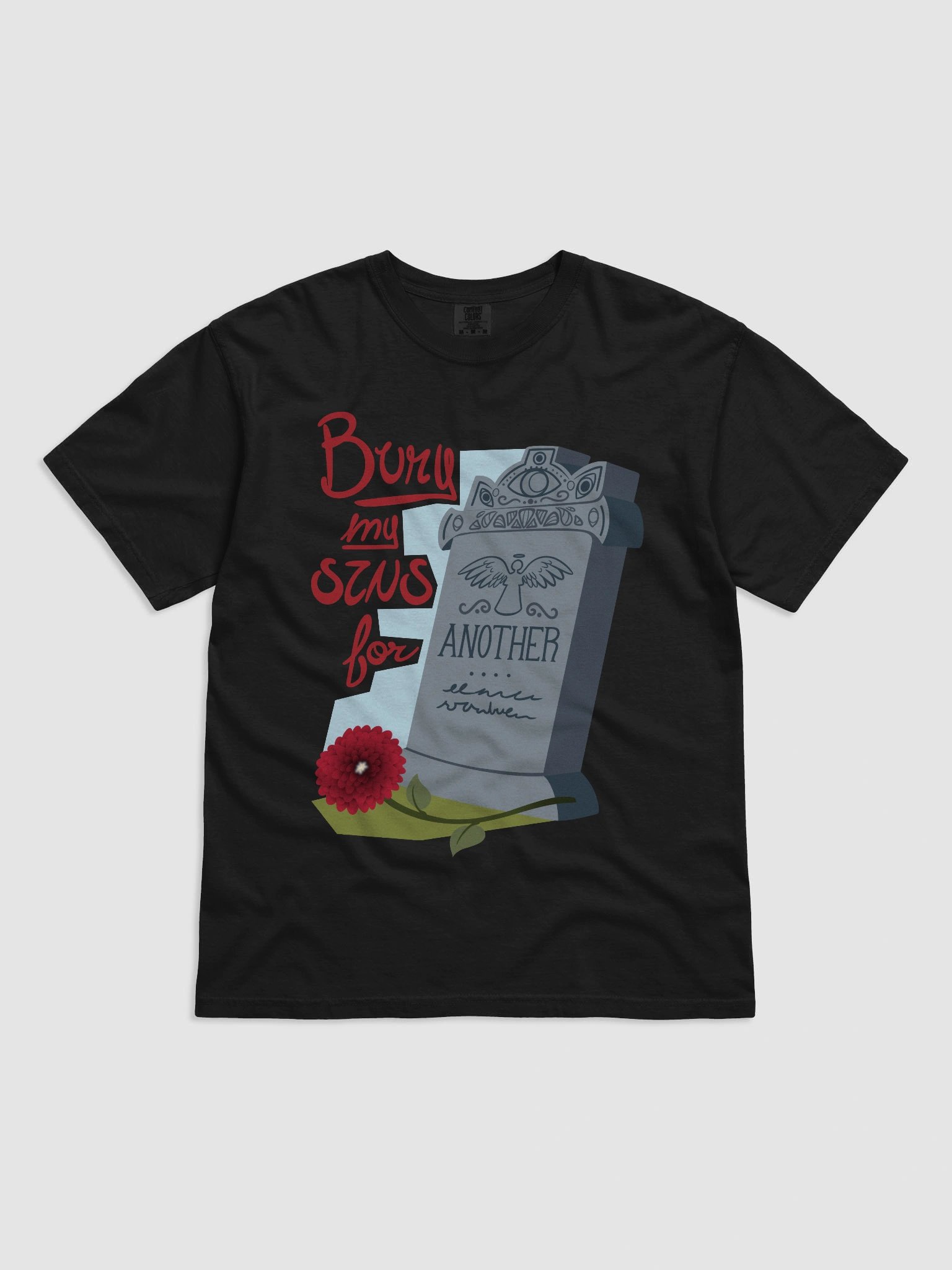 THE FIVE STAGES OF GRIEF BUT YOU'RE STILL ALIVE: Graveyard Logo Graphic (VER 2) product image (10)