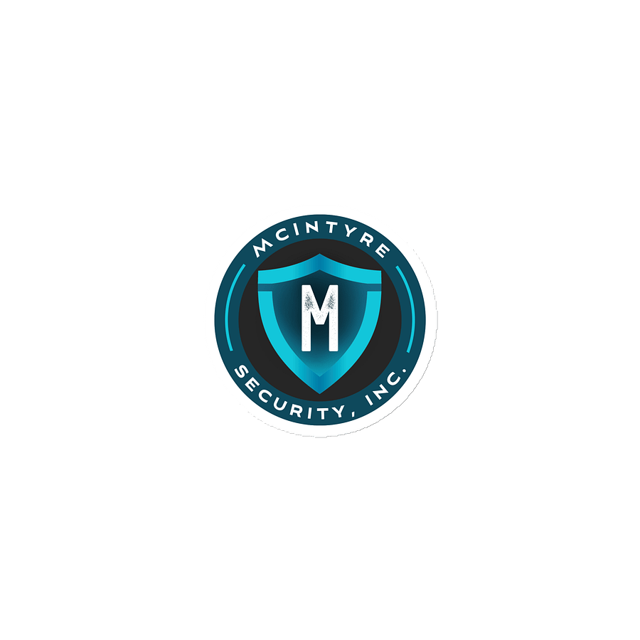 Magnet - McIntyre Security, Inc. Logo product image (1)