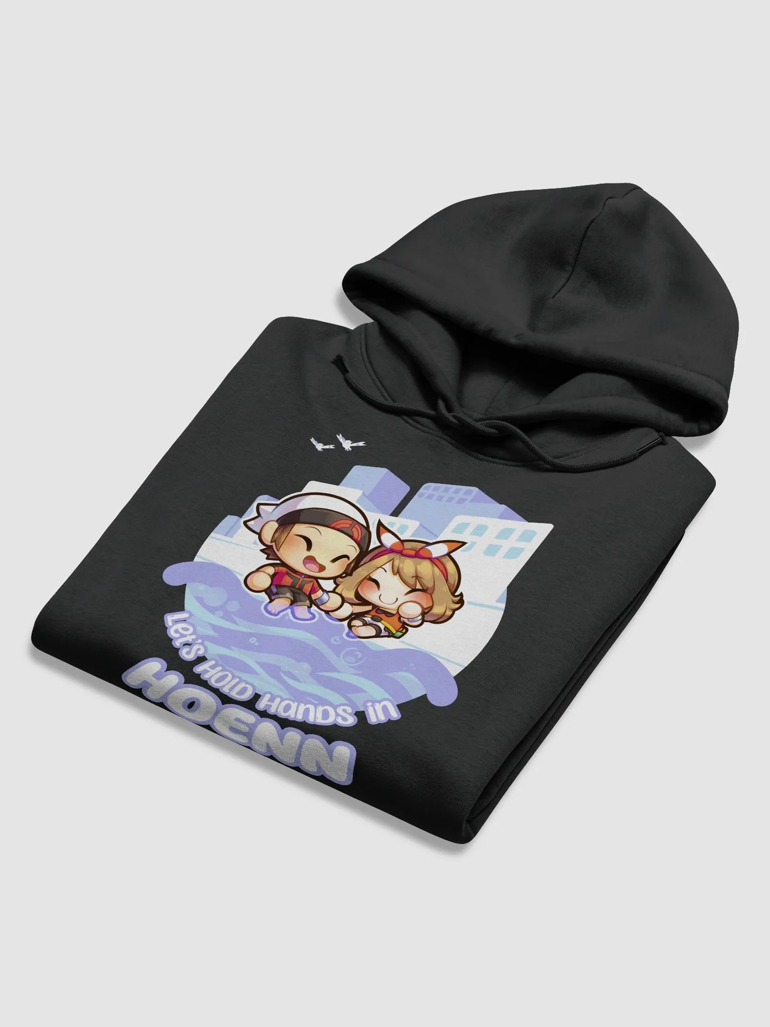 Let's Hold Hands in H Girl and Boy - Hoodie (Premium) product image (26)