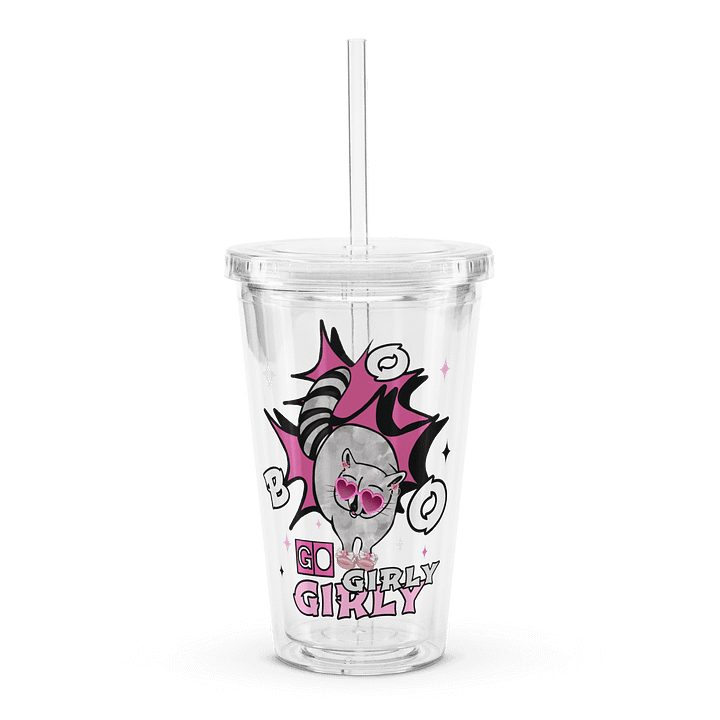 Playful Raccoon Double Wall Tumbler product image (1)