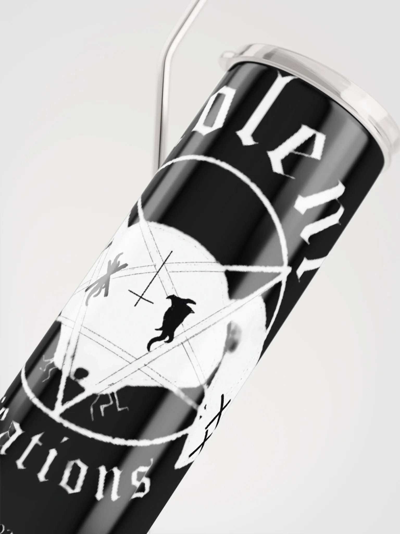 Black Metal Bunny Tumbler product image (4)