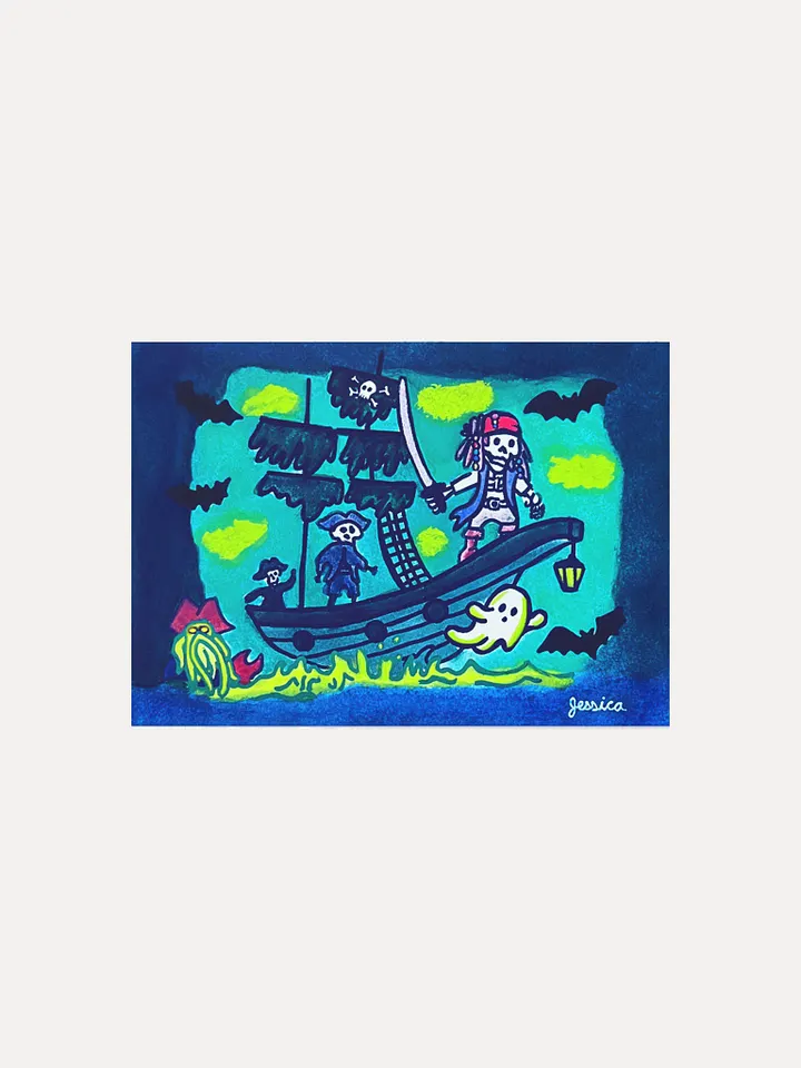 Haunted High Seas Art Print product image (1)