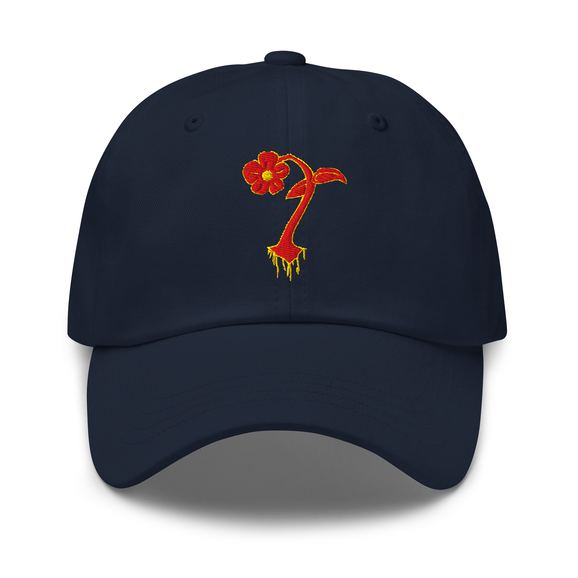 "Flower" Embroidered Dad Hat product image (1)