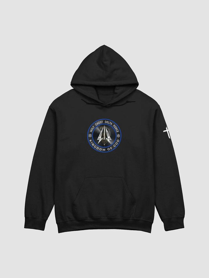 HGDF Hoodie Black Gildan product image (1)