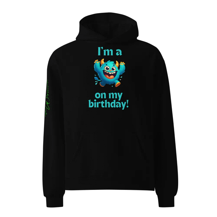 Blue Monster Hoodie product image (1)