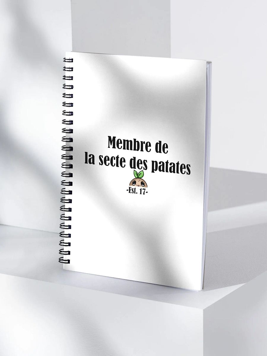 ''Membre'' Cahier à spirale product image (4)