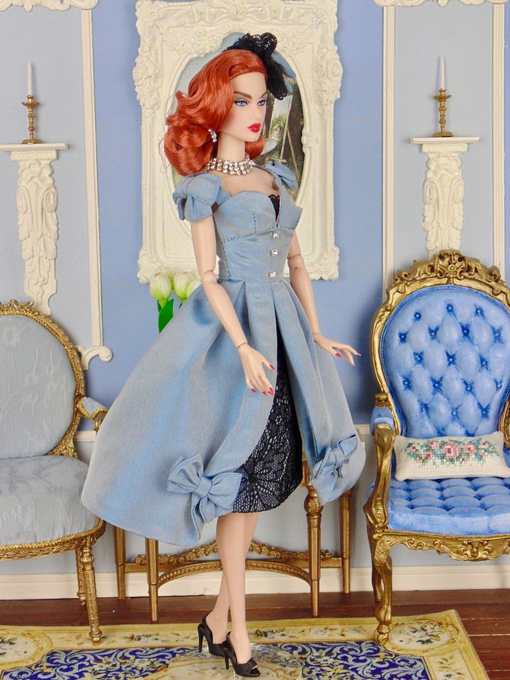 Colette OOAK fashion for 12” fashion dolls product image (2)
