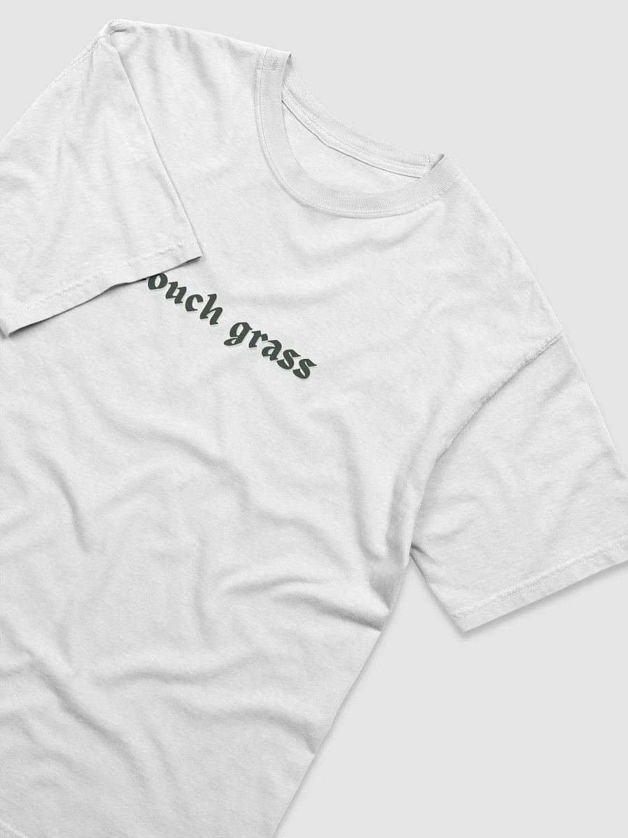 Touch Grass Tee (Slate Green Font) product image (6)