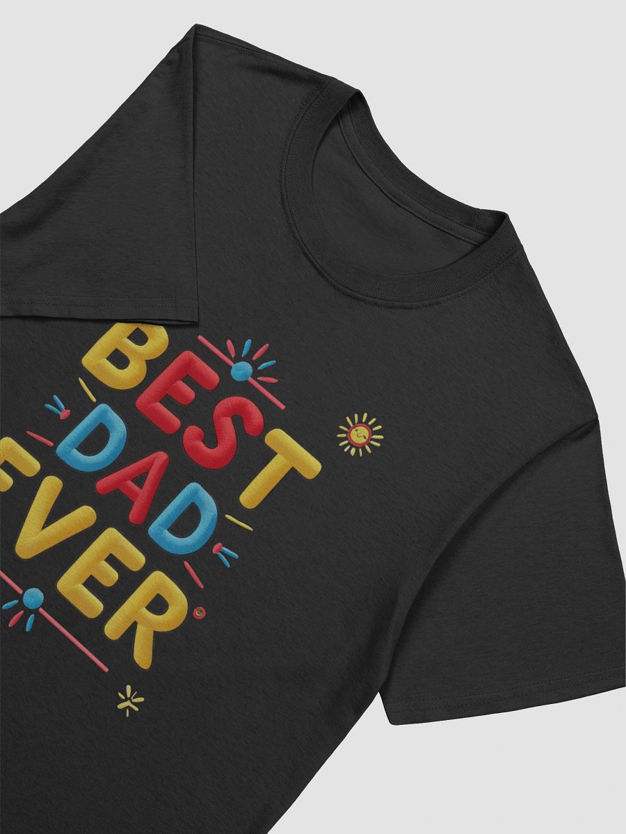 Vibrant Stitched Best Dad Ever T-Shirt product image (33)
