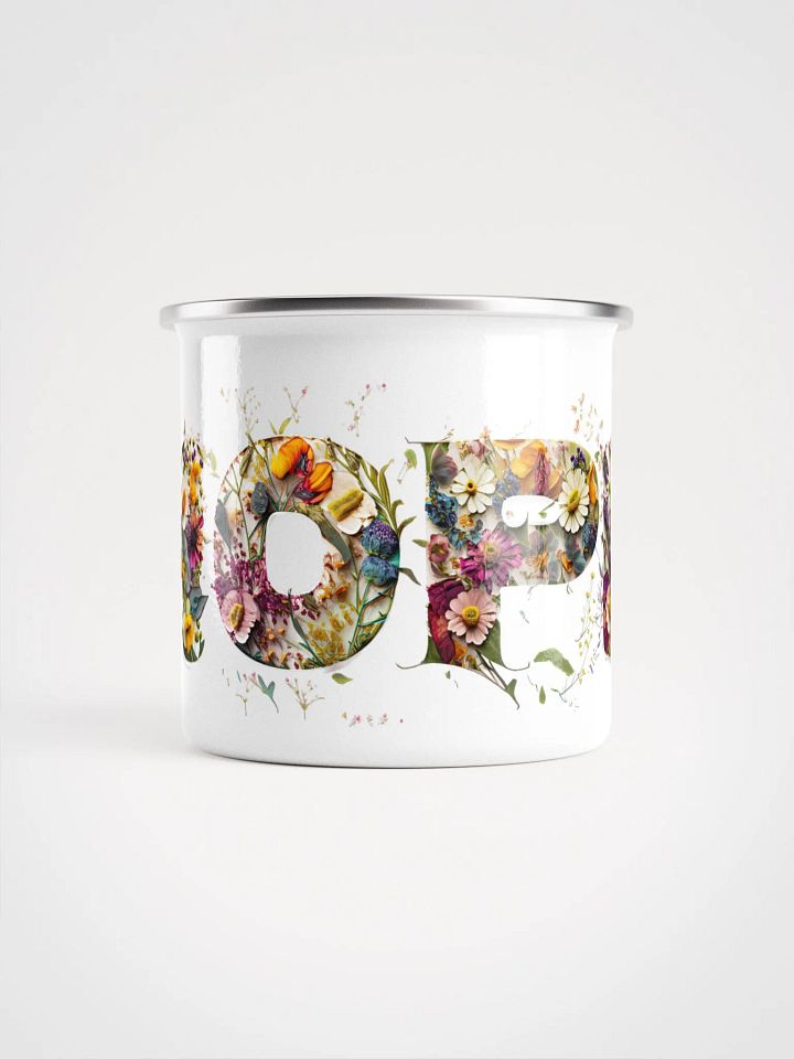 Floral Hope Enamel Mug product image (2)