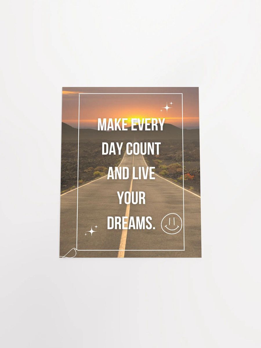 Every Day Counts sustainable Poster product image (6)