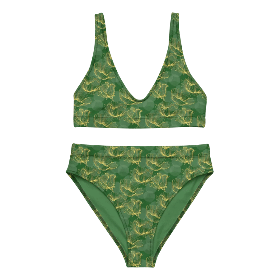 Golden Grove | Recycled High Waisted Bikini product image (5)