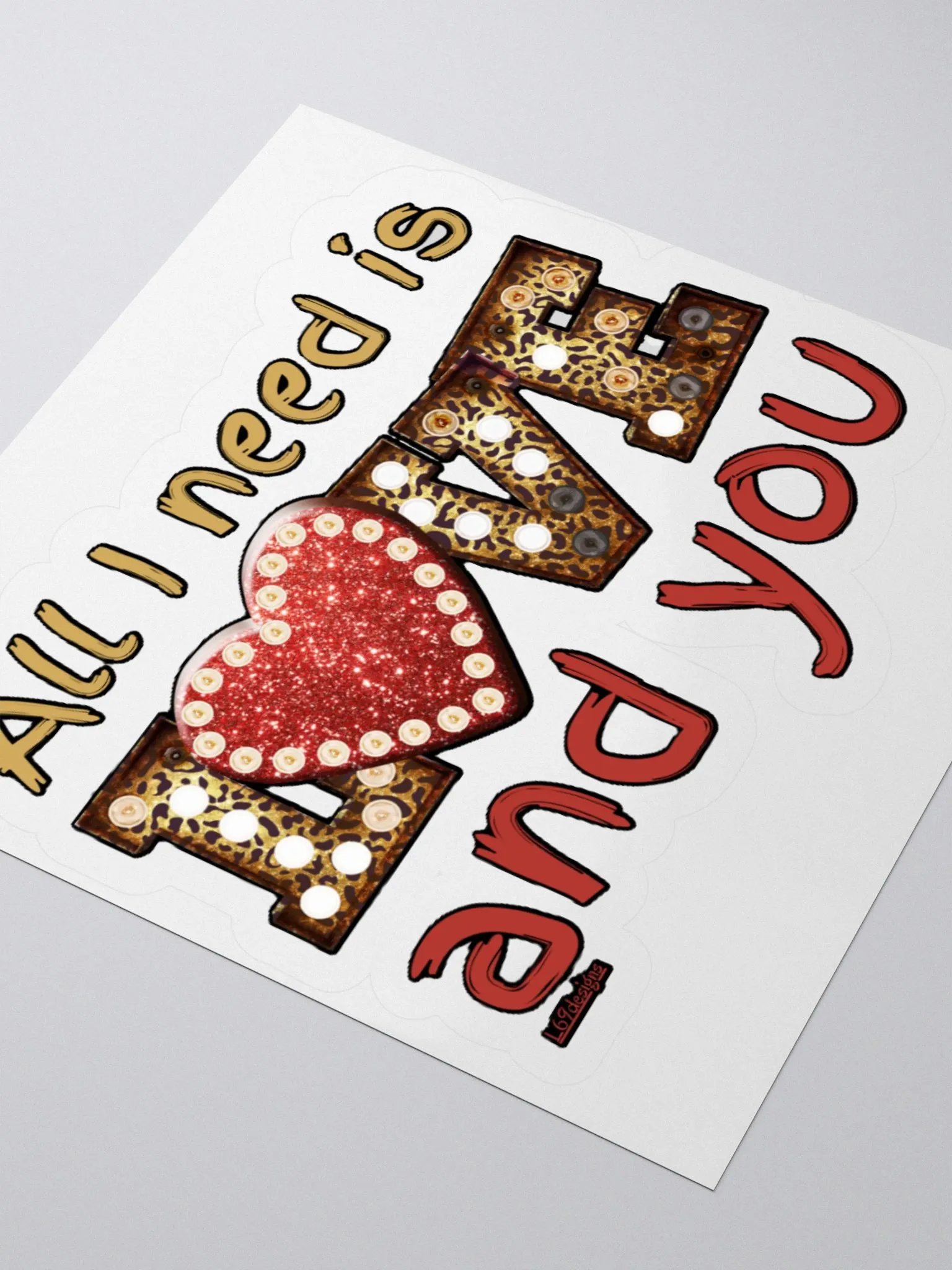 ALL I NEED IS LOVE AND YOU product image (8)