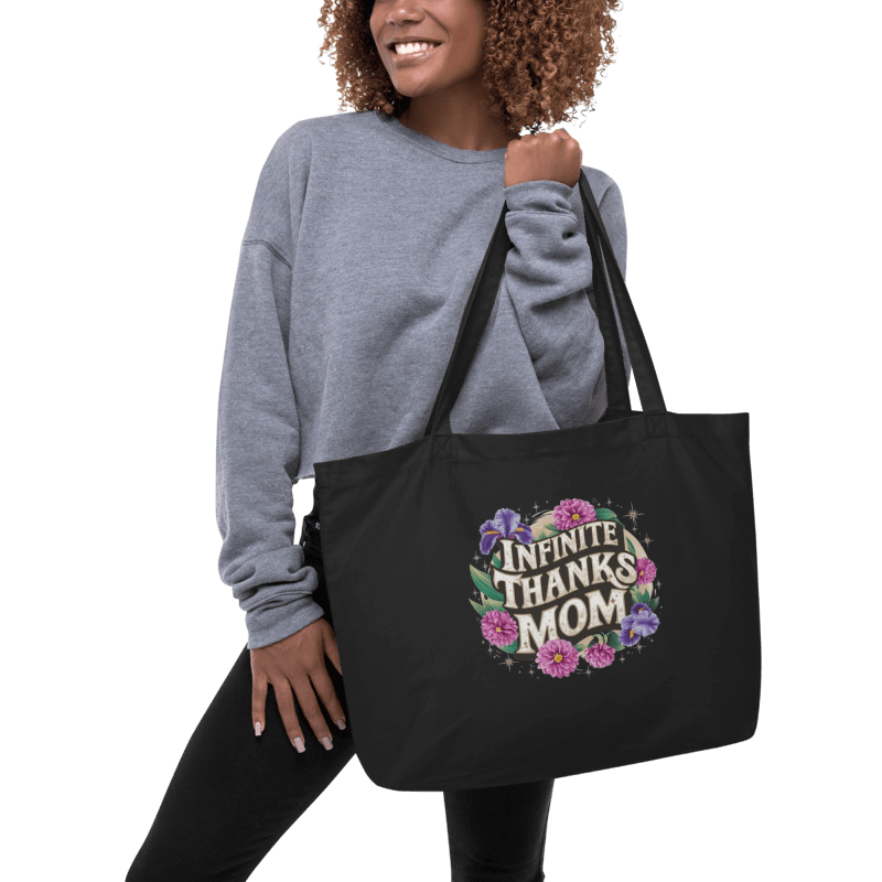 Infinite Thanks Mom Organic Cotton Tote product image (7)