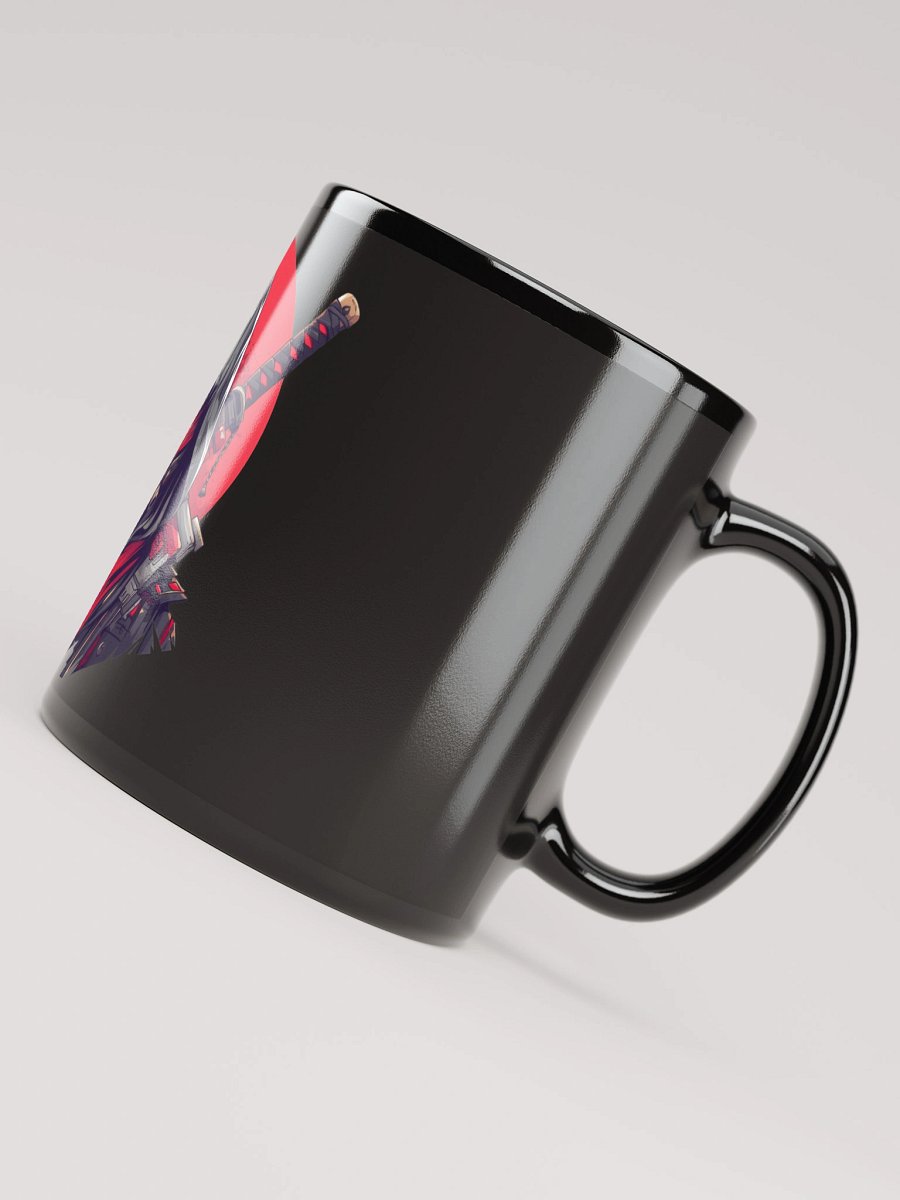 Samurai Ninja Warrior Black Ceramic Mug product image (7)
