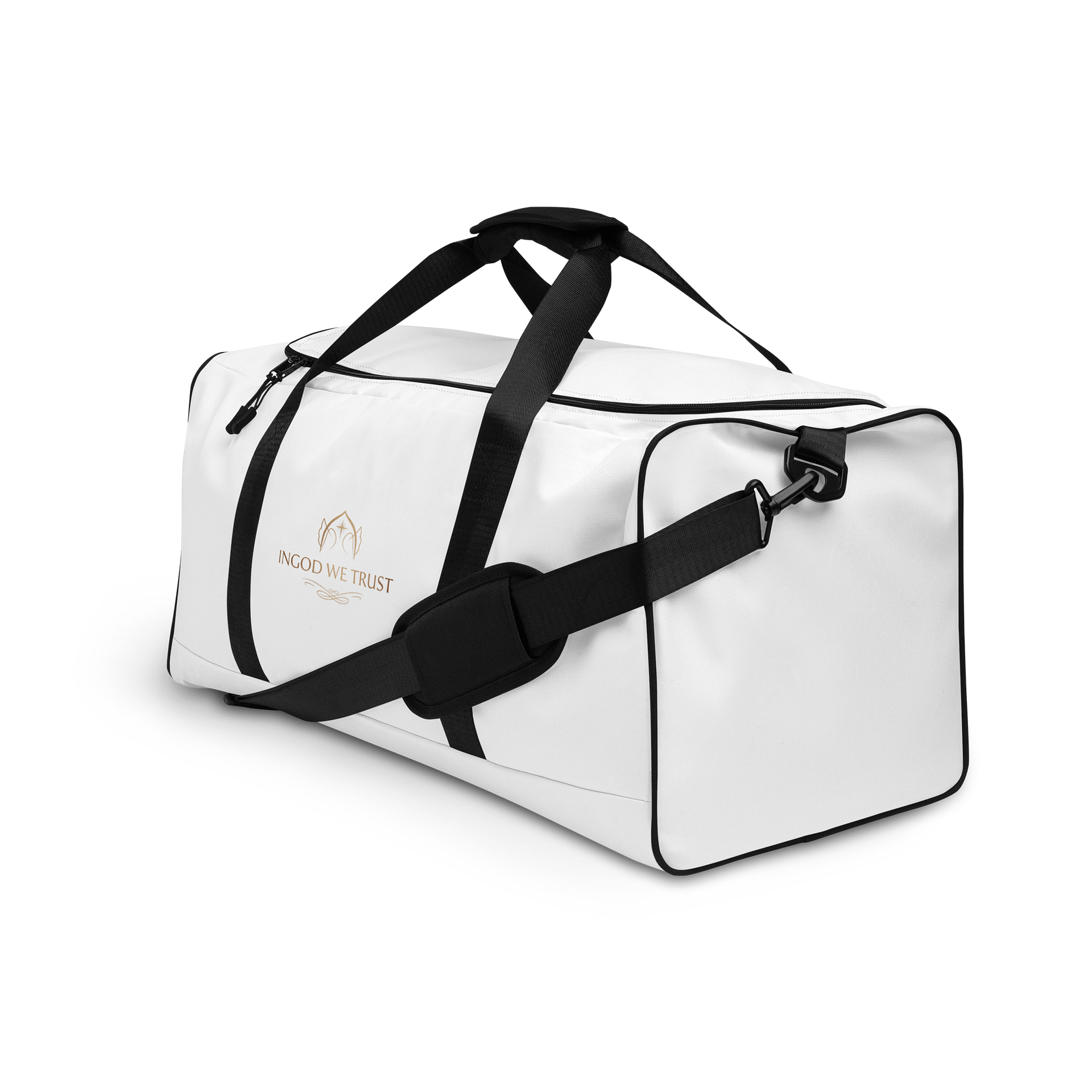 Travel Bag, Large Capacity Sports Duffle for Gym, Church & Daily Use, Go along with GOD product image (3)