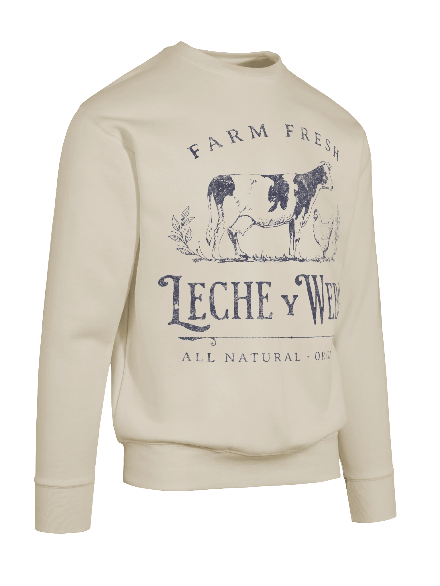 Leche y Webo Premium Crewneck Sweatshirt product image (7)