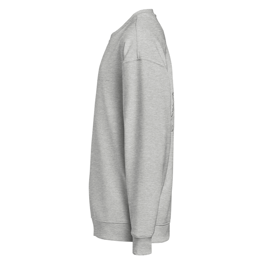 Organic Oversized Sweatshirt (Unisex) product image (3)