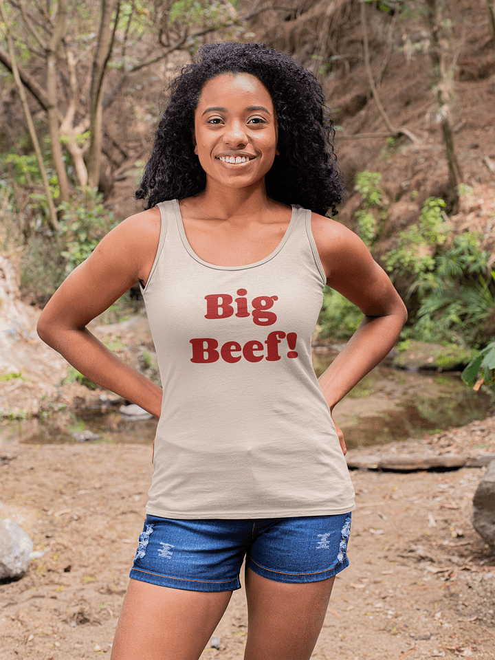 Big Beef! jersey tank top product image (1)