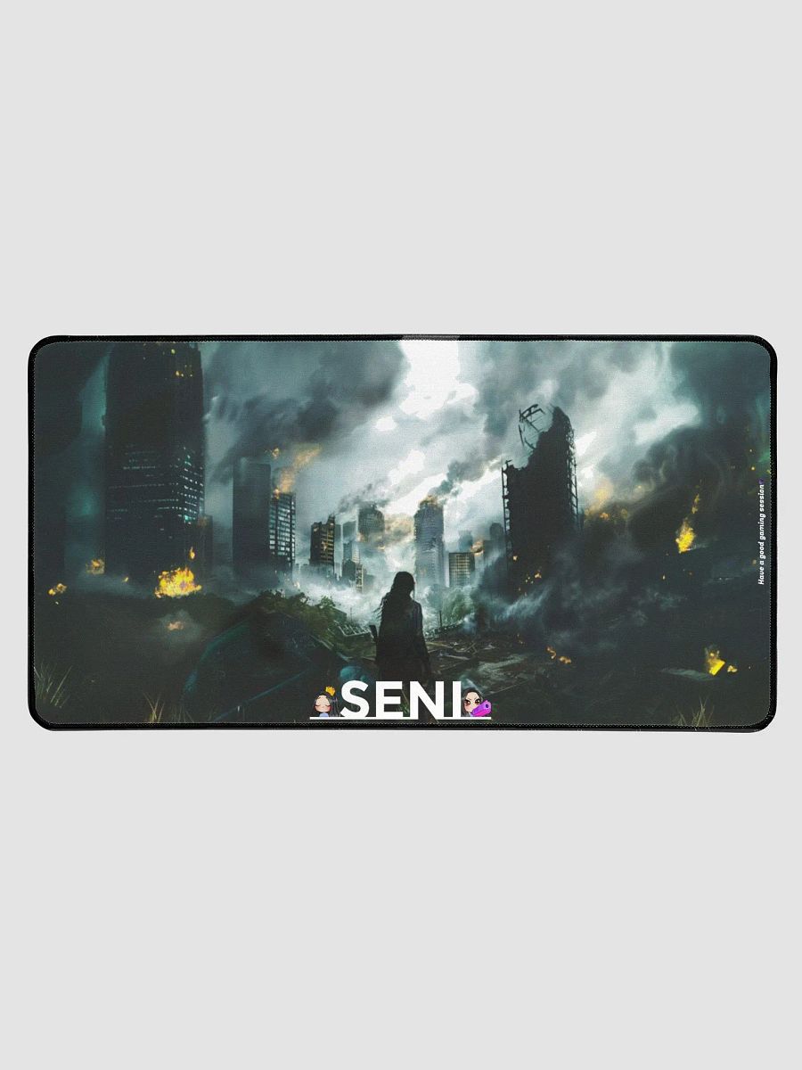Post Apocalytic World Keyboard and Mouse Mat product image (1)