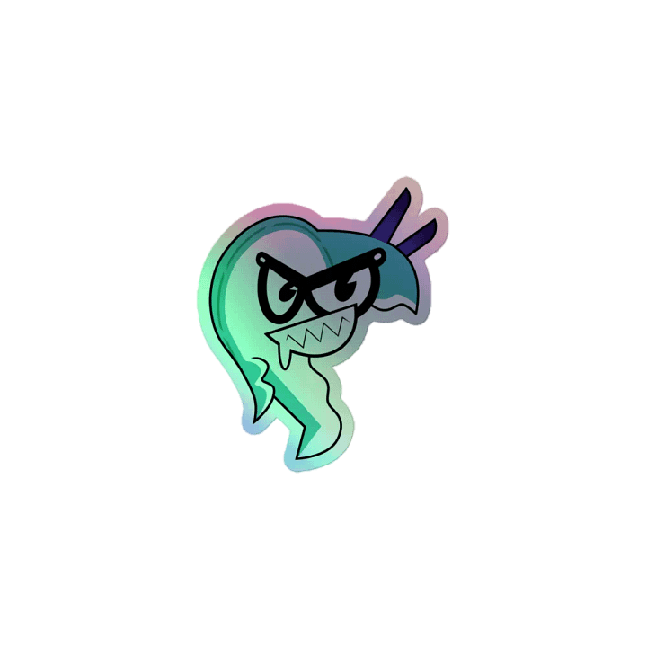 Naughty Nudibranch Holographic Sticker product image (1)